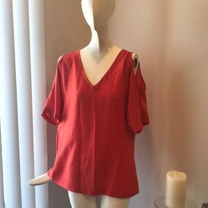 Rachel Roy open Shoulder Blouse